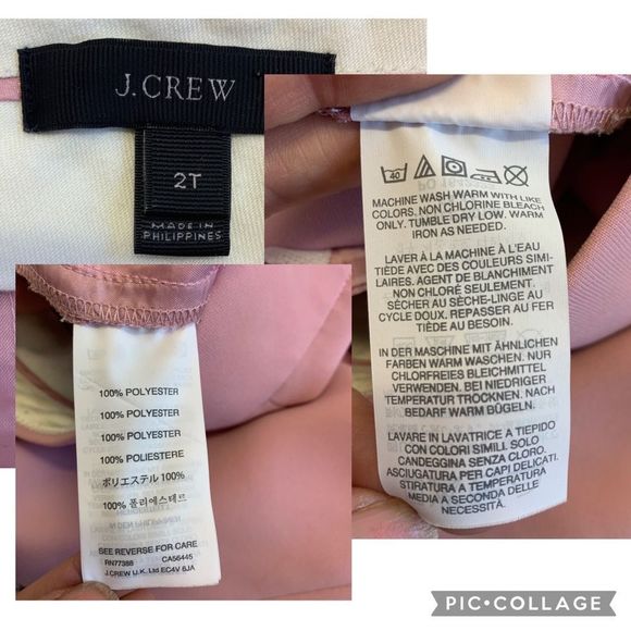 J.CREW pink trouser dress pants size 2T - Picture 6 of 11
